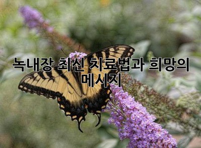 녹내장, 최신 치료법과 희망의 메시지