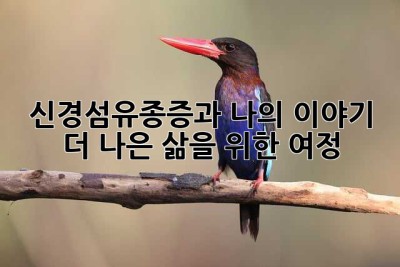 신경섬유종증과 나의 이야기: 더 나은 삶을 위한 여정